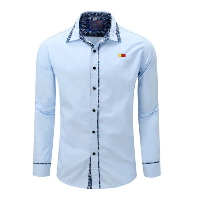 Big Size Fashion Mens Casual Shirt Light Blue Long Sleeve Dress Shirts Casual Simple Single Breasted Slim Fit N084
Big Size Fashion Mens Casual Shirt Light Blue Long Sleeve Dress Shirts Casual Simple Single Breasted Slim Fit N084