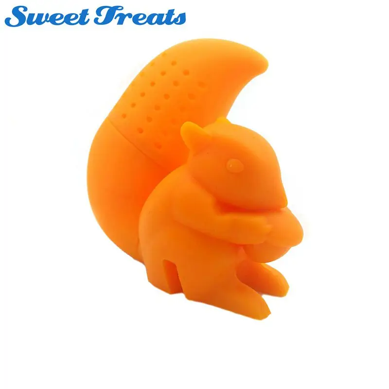 Sweettreats New Arrival Cute Silicone Squirrel Shape Tea Infuser Loose Leaf Strainer Bag Mug Filter Diffuser Holder Tea
Sweettreats New Arrival Cute Silicone Squirrel Shape Tea Infuser Loose Leaf Strainer Bag Mug Filter Diffuser Holder Tea