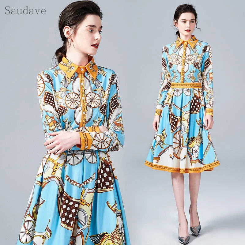 New Arrived Spring Women Dresses Elegant Print Button Mid Shirt Dress Plus Size Vintage Party Female Vestidos Office Lady Dress
New Arrived Spring Women Dresses Elegant Print Button Mid Shirt Dress Plus Size Vintage Party Female Vestidos Office Lady Dress