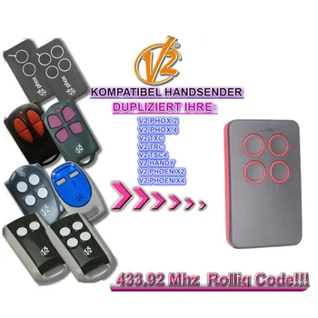 3pcs V2 Phoenix/v2 Phone/TSC/TXC/TRC Compatible Handheld Transmitter/433.92mhz clones
3pcs V2 Phoenix/v2 Phone/TSC/TXC/TRC Compatible Handheld Transmitter/433.92mhz clones