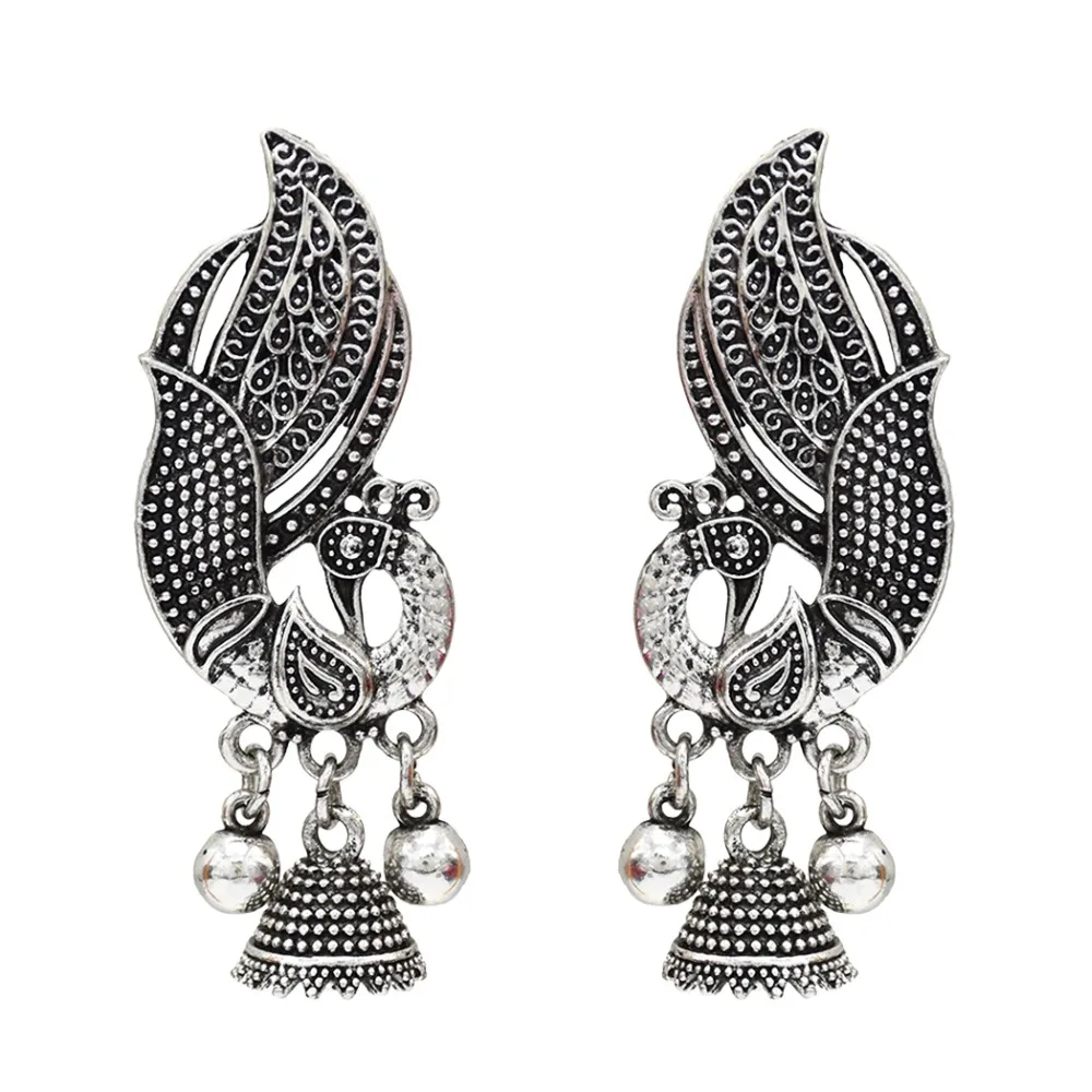Original Indian Silver Gold Earrings Egyptian Peacock Bird Cage Jhumkas BOHO Hippie Middle East Gypsy Afghan Oorbellen Jewelry
Original Indian Silver Gold Earrings Egyptian Peacock Bird Cage Jhumkas BOHO Hippie Middle East Gypsy Afghan Oorbellen Jewelry