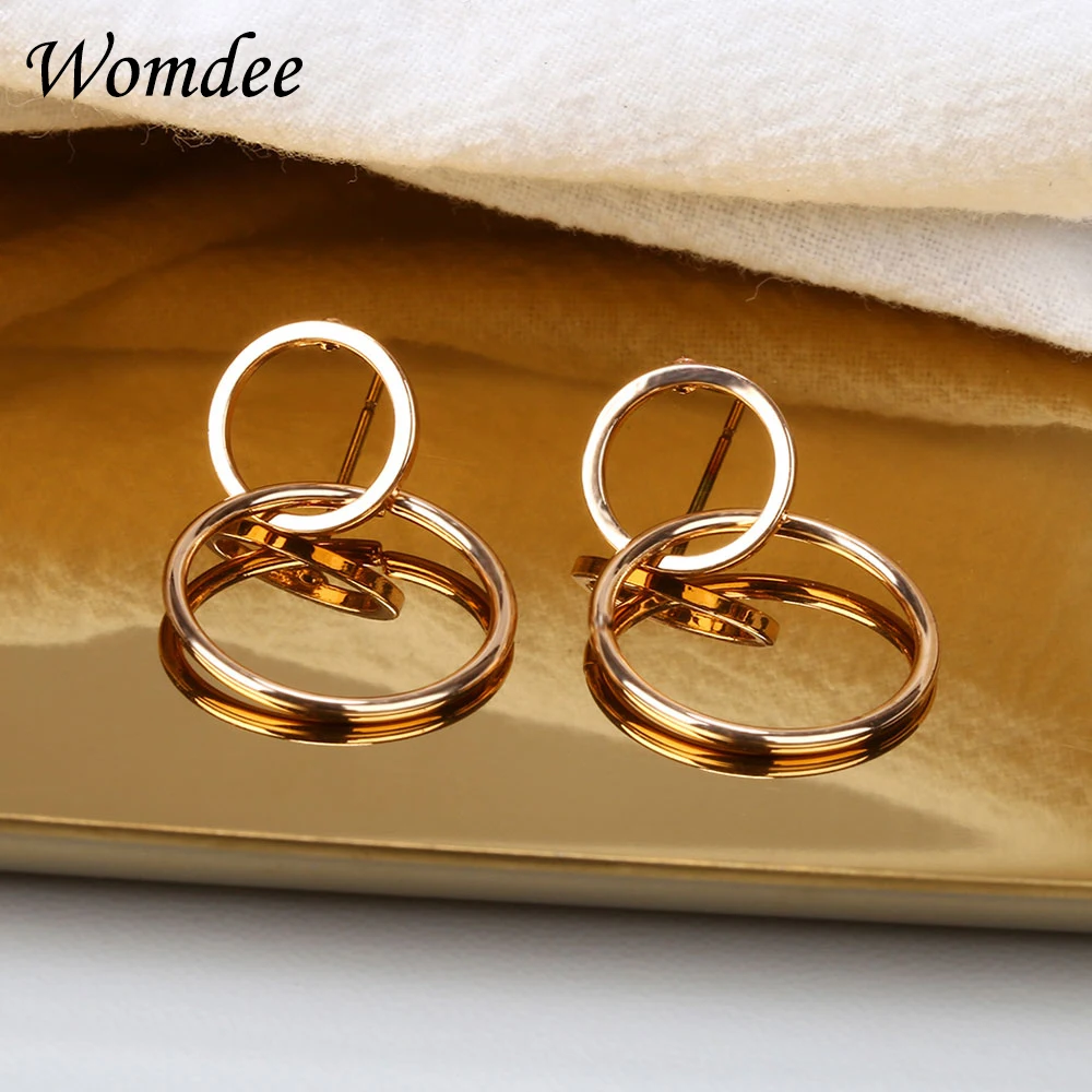 Pendientes Mujer Exaggerated Large Double Hoop Earrings Gold/Silver Color Circle Earring For Women Girl Dangle Ear Ring Jewelry
Pendientes Mujer Exaggerated Large Double Hoop Earrings Gold/Silver Color Circle Earring For Women Girl Dangle Ear Ring Jewelry
