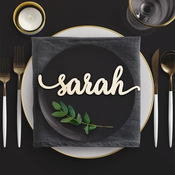 10pcs Wedding Place Cards Custom Script Names Rustic Name Cards Personalized Wooden Guest Names Laser Cut Name Tags Place Sign
10pcs Wedding Place Cards Custom Script Names Rustic Name Cards Personalized Wooden Guest Names Laser Cut Name Tags Place Sign