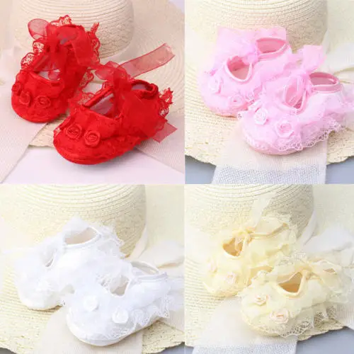 Toddler Kid Newborn Infant Baby Girl Princess Party Lace Floral Soft Sole Crib Shoes Anti-slip Sneaker Prewalker 0-12M
Toddler Kid Newborn Infant Baby Girl Princess Party Lace Floral Soft Sole Crib Shoes Anti-slip Sneaker Prewalker 0-12M
