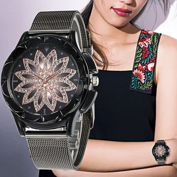 WJ-7776 Best Selling Women Mesh Magnet Buckle Lucky Flower Watch Luxury Ladies Quartz Watch Relogio Feminino Dropshipping
WJ-7776 Best Selling Women Mesh Magnet Buckle Lucky Flower Watch Luxury Ladies Quartz Watch Relogio Feminino Dropshipping