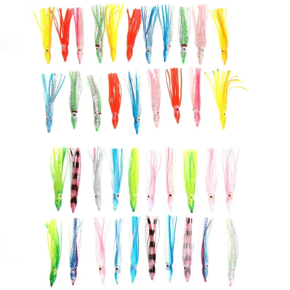 20pcs Octopus Fishing Lure 8cm 11cm Hoochie Squid Skirt Saltwater Silicone Soft Lures
20pcs Octopus Fishing Lure 8cm 11cm Hoochie Squid Skirt Saltwater Silicone Soft Lures