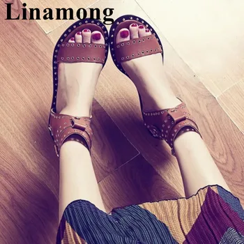 2019 Newest Square Heel And Open Toe Summer Fashion Rivet Decoration Slingback Buckle Strap Two Color Women Sandals
2019 Newest Square Heel And Open Toe Summer Fashion Rivet Decoration Slingback Buckle Strap Two Color Women Sandals