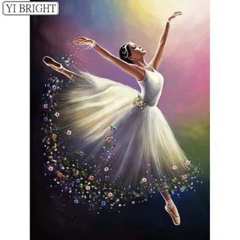 5D DIY Full Square Diamond Painting Cross Stitch Ballet 3D Diamond Embroidery Rhinestone Mosaic Home Decor HYY
5D DIY Full Square Diamond Painting Cross Stitch Ballet 3D Diamond Embroidery Rhinestone Mosaic Home Decor HYY