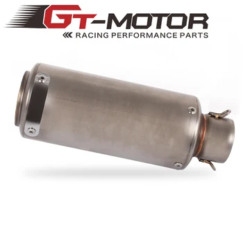 GT Motor -51mm Universal Motorcycle Exhaust Muffler Modified Exhaust Stainless Steel
GT Motor -51mm Universal Motorcycle Exhaust Muffler Modified Exhaust Stainless Steel