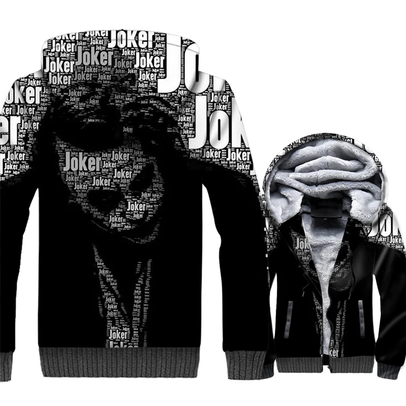 Men's Hoodies Autumn Winter Zip Coats 2018 Fashion Superhero Batman The Dark Knight 3D Joker Sweatshirts For Men Harajuku Hoodie
Men's Hoodies Autumn Winter Zip Coats 2018 Fashion Superhero Batman The Dark Knight 3D Joker Sweatshirts For Men Harajuku Hoodie