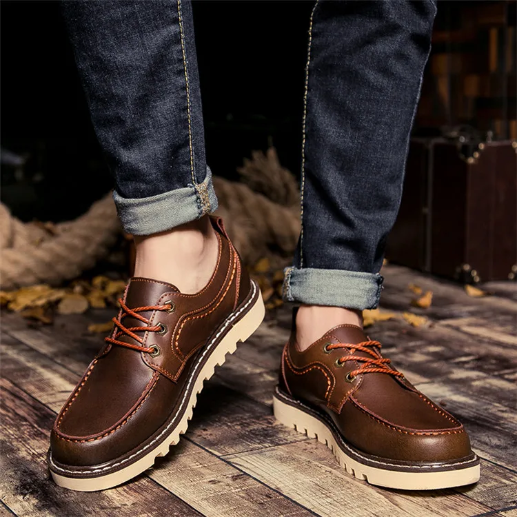 Leather Men Loafers 