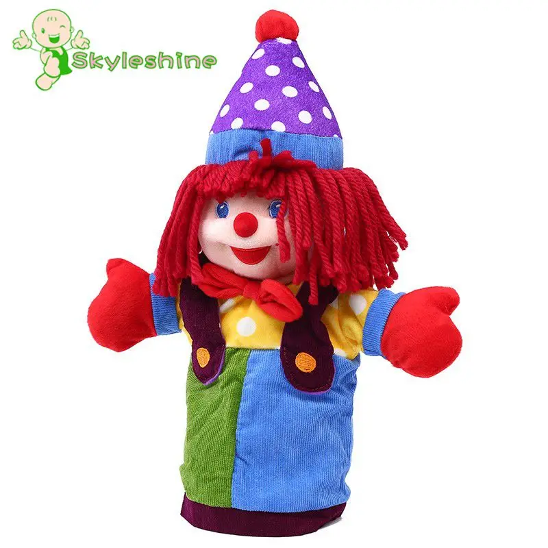 Skyleshine The Clown Hand Puppets Large Plush Puppets Baby Calm Fluffy Children Love Toys Doll S2903
Skyleshine The Clown Hand Puppets Large Plush Puppets Baby Calm Fluffy Children Love Toys Doll S2903