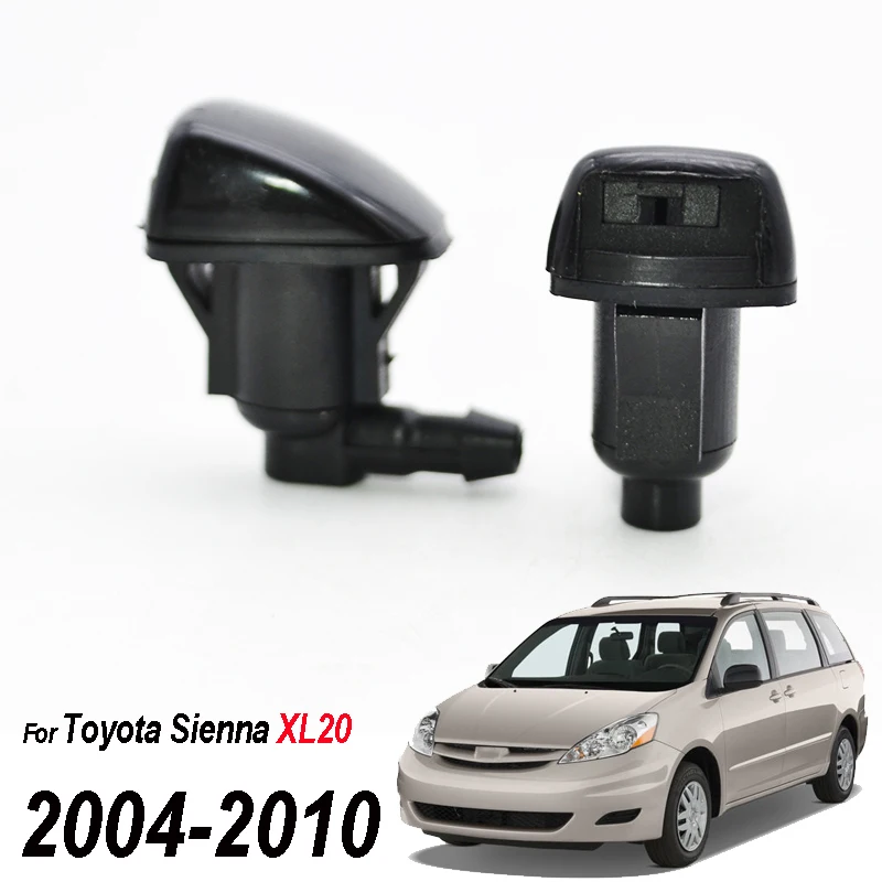Erick's Wiper 2Pcs/lot Front Windshield Wiper Washer Jet Nozzle For Toyota Sienna XL20 2004-2010 85381AE020
Erick's Wiper 2Pcs/lot Front Windshield Wiper Washer Jet Nozzle For Toyota Sienna XL20 2004-2010 85381AE020