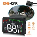 GEYIREN 3.5 A900 HUD Head-Up Display Car-styling Hud Display Overspeed Warning Windshield Projector Alarm System Universal Auto