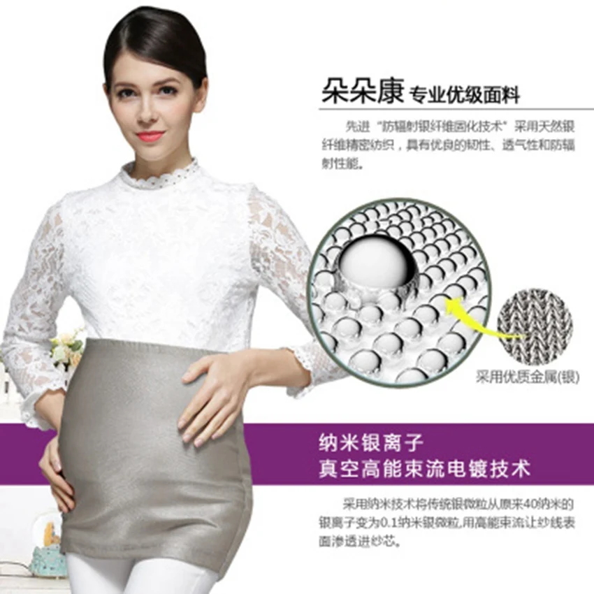 

Radiation protection suit maternity wear anti-radiation apron wearing silver fiber sling protection tires treasure clothes