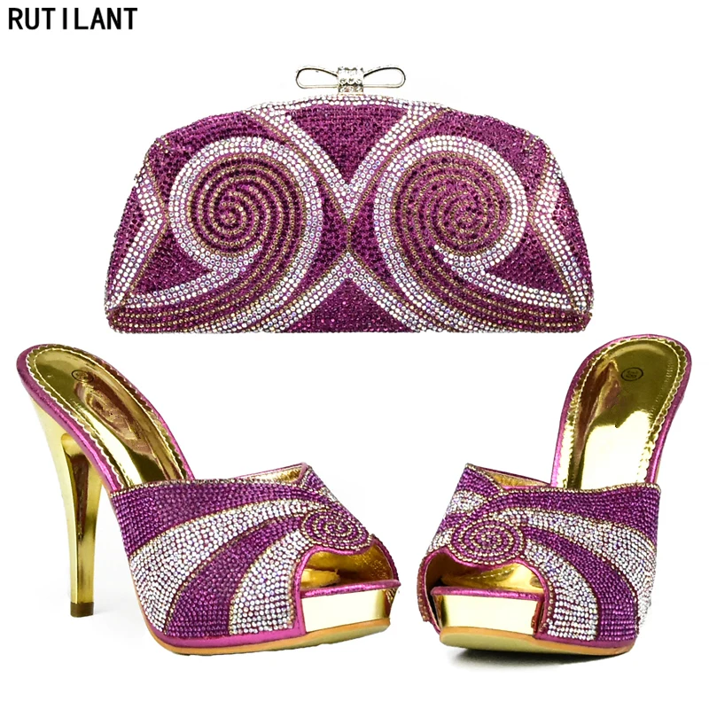 Latest Matching Shoes and Bag Sets In Heels African Matching Shoes and Bags Italian In Women Italian Shoes and Bags for Women