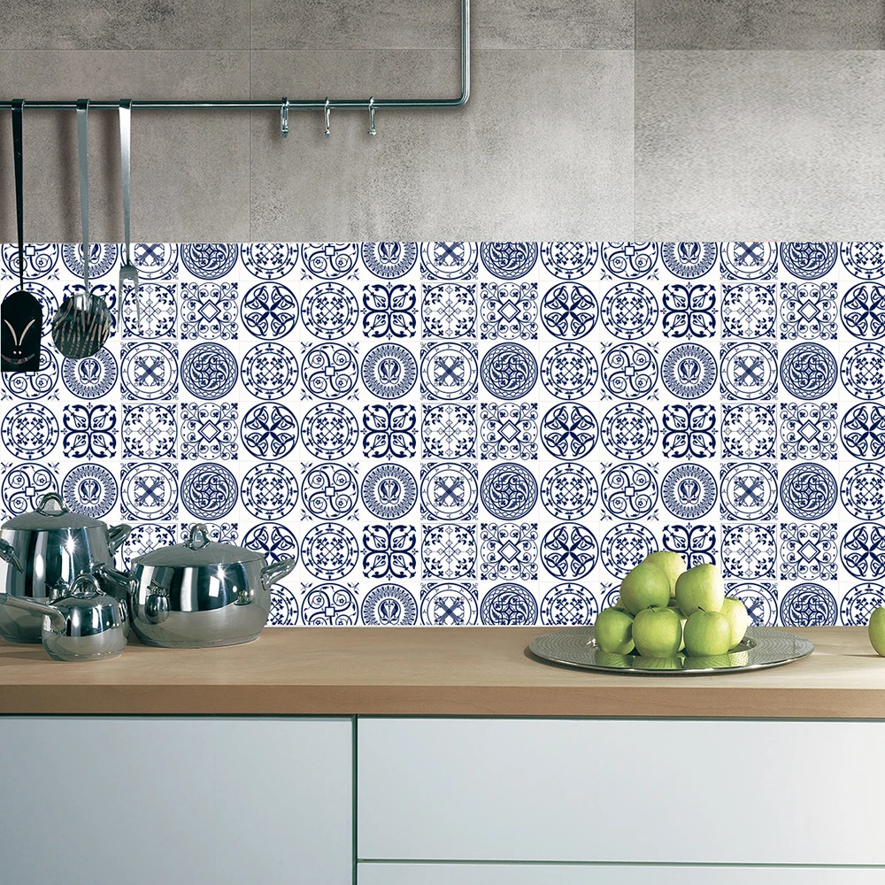 20PCS/SET Tile Sticker Anti-Slip Self-Adhesive Waterproof Wall Sticker Vintage Style Flower Wall Sticker Floor Sticker
20PCS/SET Tile Sticker Anti-Slip Self-Adhesive Waterproof Wall Sticker Vintage Style Flower Wall Sticker Floor Sticker