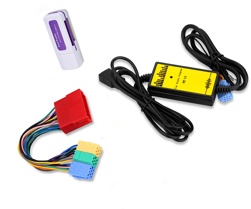 Car Audio Aux USB Interface Adapter SD Card MP3/WMA Decoder 8Pin Auto CD Changer for Audi A2 A3 A4/S4 A6/S6 A8/S8 TT
Car Audio Aux USB Interface Adapter SD Card MP3/WMA Decoder 8Pin Auto CD Changer for Audi A2 A3 A4/S4 A6/S6 A8/S8 TT