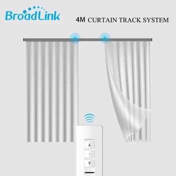Broadlink CM WiFi Curtain Motor +4M Customizable Aluminum Electric Window Curtain Track Rod Rail IOS Android Phone Remote
Broadlink CM WiFi Curtain Motor +4M Customizable Aluminum Electric Window Curtain Track Rod Rail IOS Android Phone Remote