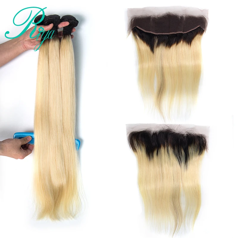 1b 613 colour huamn hair with lace frontal closure (2)