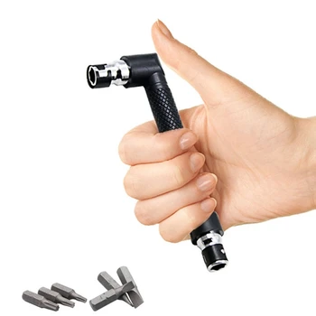 L-Shape Screwdriver Bit Two Way 1/4 Inch Hex Socket Torque Wrench Universal Double Head Hand Tool Ratchet Wrench Tools Driver
L-Shape Screwdriver Bit Two Way 1/4 Inch Hex Socket Torque Wrench Universal Double Head Hand Tool Ratchet Wrench Tools Driver