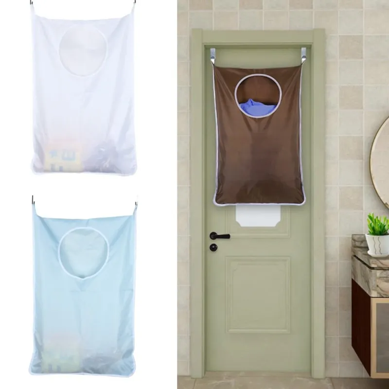 Portable Household Hanging Laundry Hamper Over Door Dirty Clothes Storage Bag Durable Oxford Cloth Recycle Using Large Capacity
Portable Household Hanging Laundry Hamper Over Door Dirty Clothes Storage Bag Durable Oxford Cloth Recycle Using Large Capacity