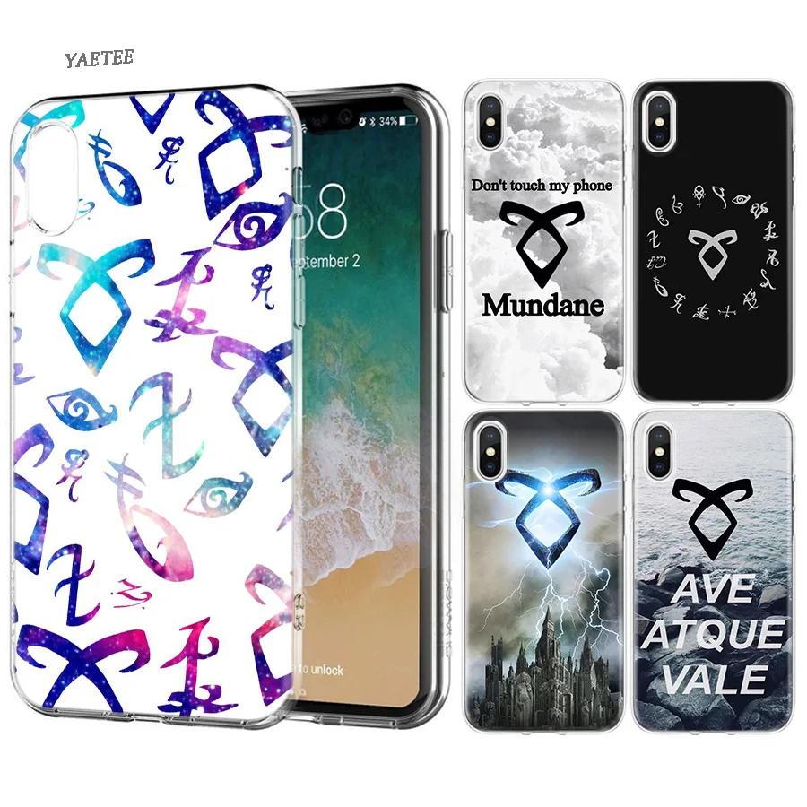 Fundas Print Silicone Phone Case For Apple iPhone 6 6S 7 8 Plus X 10 XS MAX XR 5S 5 5C SE TPU Cover Shadowhunters
Fundas Print Silicone Phone Case For Apple iPhone 6 6S 7 8 Plus X 10 XS MAX XR 5S 5 5C SE TPU Cover Shadowhunters