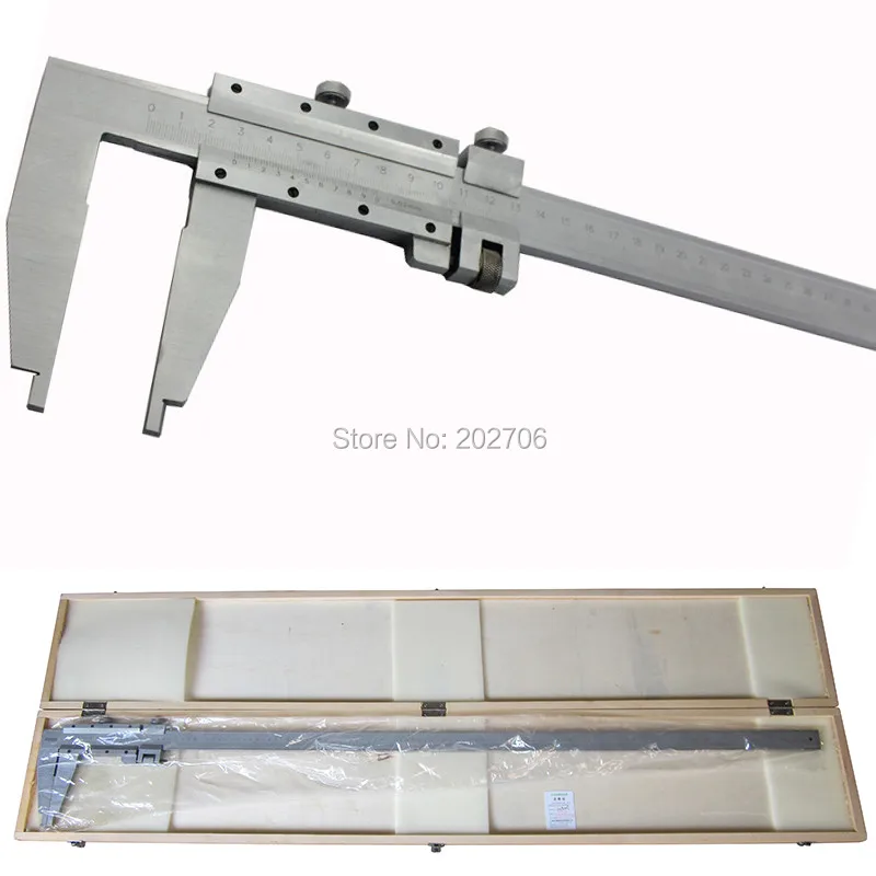 0-1000mm Heavy Duty Vernier Caliper 1000mm vernier caliper slider caliper without Upper Jaws
0-1000mm Heavy Duty Vernier Caliper 1000mm vernier caliper slider caliper without Upper Jaws