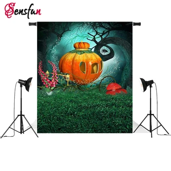 Vinyl Photography Background Pumpkin Light Skull Forest Lawn Halloween Theme Backdrop Photo Studio camera fotografica
Vinyl Photography Background Pumpkin Light Skull Forest Lawn Halloween Theme Backdrop Photo Studio camera fotografica