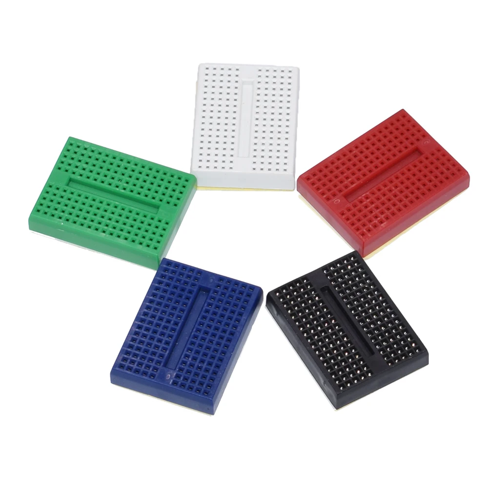 1pcs/lot SYB-170 Mini Solderless Prototype Experiment Test Breadboard 170 Tie-points 35*47*8.5mm
1pcs/lot SYB-170 Mini Solderless Prototype Experiment Test Breadboard 170 Tie-points 35*47*8.5mm