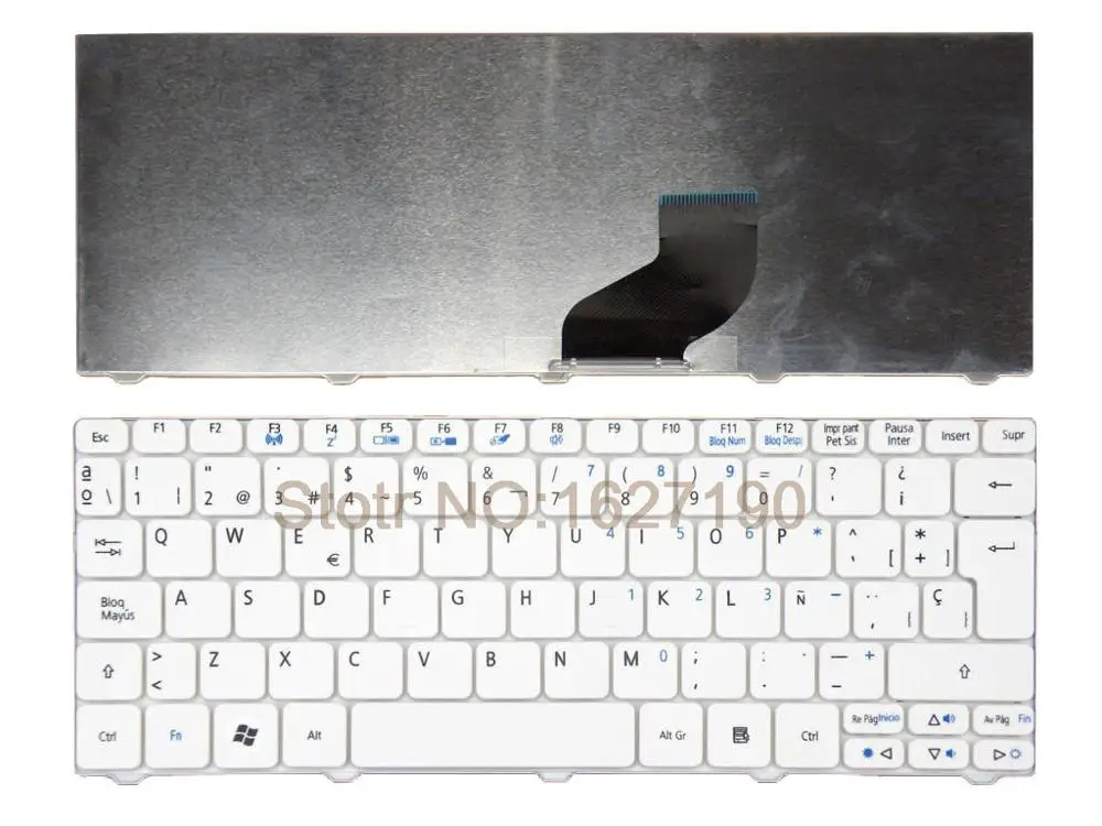 SP/испанская клавиатура для ноутбука ACER Aspire ONE D260/шлюз LT21 белый PN:AEZH9Q00040 9Z.N3K82.S2A KB.I100A.095
SP/испанская клавиатура для ноутбука ACER Aspire ONE D260/шлюз LT21 белый PN:AEZH9Q00040 9Z.N3K82.S2A KB.I100A.095