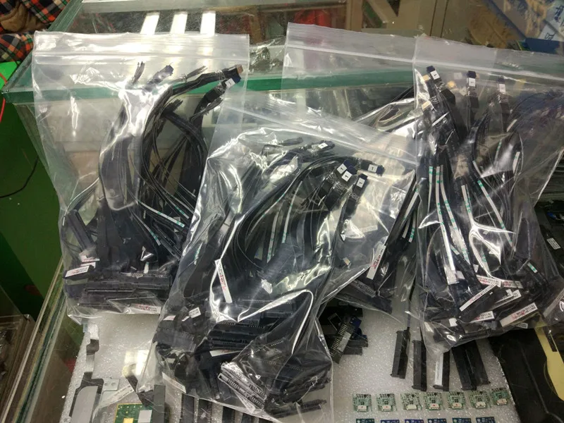 Кабель коннектор для жесткого диска HP For Envy 17 15 SATA HDD 6017B0421501 DW17 Longe P10|Компьютерные