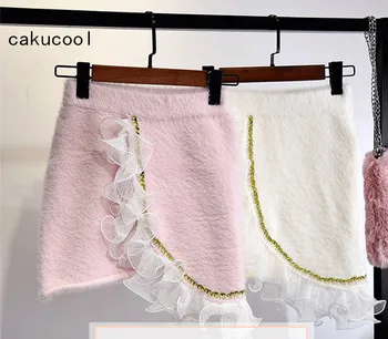 Cakucool Women Beading Skirts Sequined Embellish Furry Lace Patch Asymmetric Cute Skirt Autumn Spring Elegant Skirts Girls lady
Cakucool Women Beading Skirts Sequined Embellish Furry Lace Patch Asymmetric Cute Skirt Autumn Spring Elegant Skirts Girls lady
