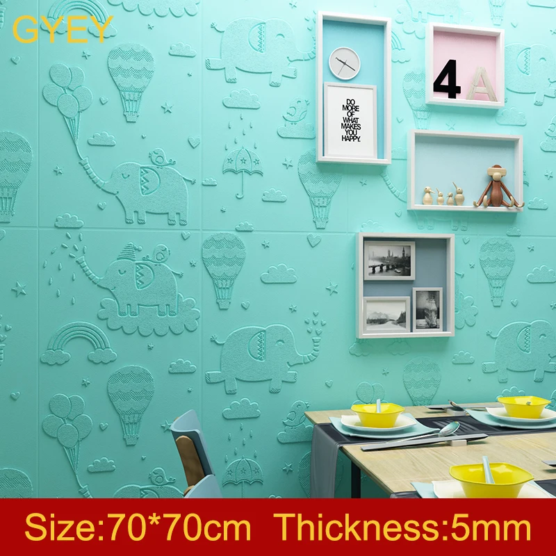 3D Stereo Wall Stickers Cartoon Bedroom Room Kindergarten Anti-collision Wall Stickers Children's Room Self-adhesive Wallpaper
3D Stereo Wall Stickers Cartoon Bedroom Room Kindergarten Anti-collision Wall Stickers Children's Room Self-adhesive Wallpaper