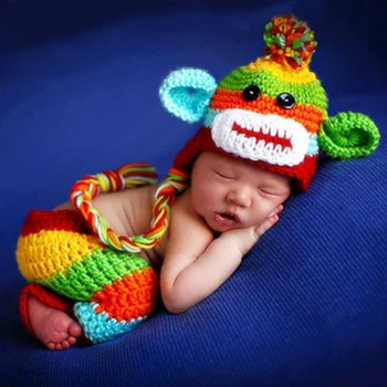 Children Photography Clothing Small Monkey Hand-woven Wool Baby Photo Clothing Photography Props
Children Photography Clothing Small Monkey Hand-woven Wool Baby Photo Clothing Photography Props