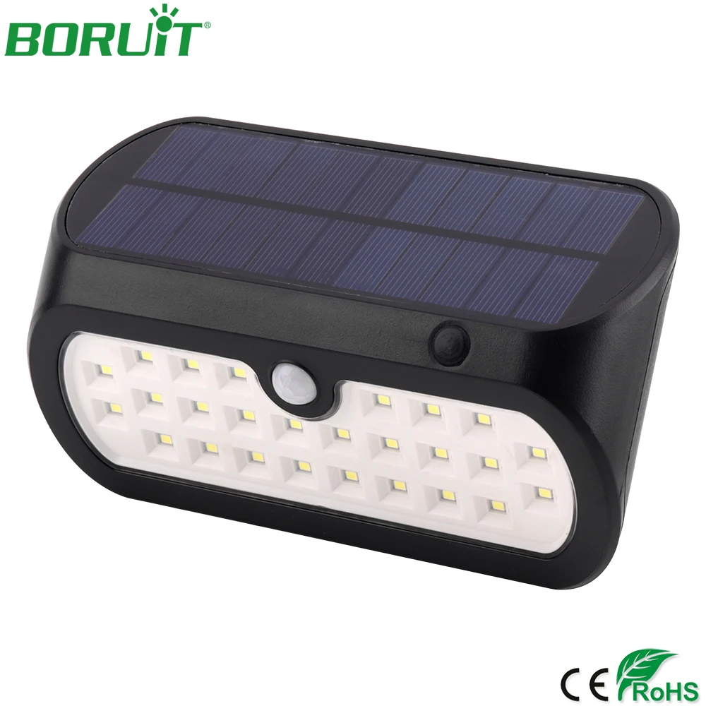 BORUiT 26 LED Solar Light PIR Motion Sensor Wall Lamp Garden Yard Solar Lamp Waterproof Outdoor Solar Power Porch Pathway Light
BORUiT 26 LED Solar Light PIR Motion Sensor Wall Lamp Garden Yard Solar Lamp Waterproof Outdoor Solar Power Porch Pathway Light
