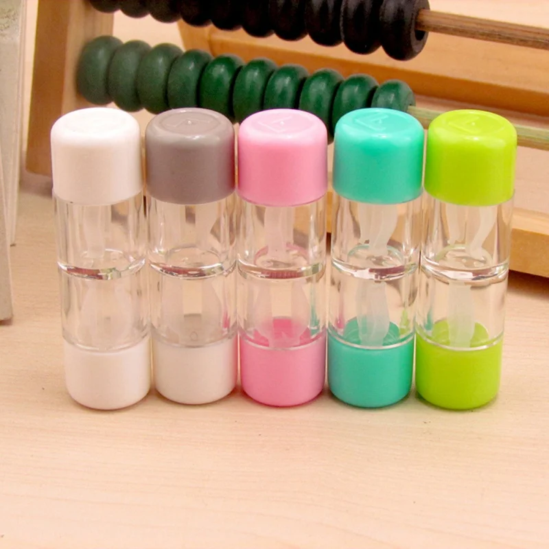 Cute Candy Color Portable Contact Lens Case Color Contact Lens Care Water Box Lens Storage Case Container
Cute Candy Color Portable Contact Lens Case Color Contact Lens Care Water Box Lens Storage Case Container