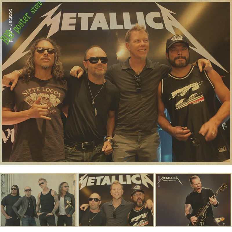 rock music metallica band retro Kraft independent avant-garde heavy metal rock poster bar student hostel retro poster
rock music metallica band retro Kraft independent avant-garde heavy metal rock poster bar student hostel retro poster