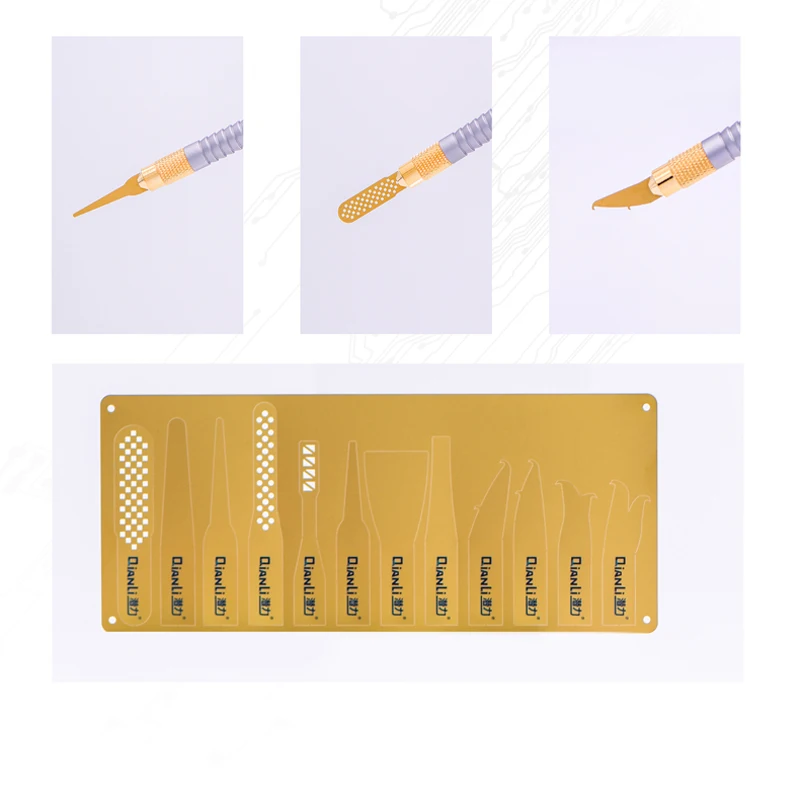 13-in-1 NAND CPU IC Chip Remover Edge Glue Scraper Blade Phone BGA Glue Powerful Cleaning Knife For Motherboard Repair Tool
13-in-1 NAND CPU IC Chip Remover Edge Glue Scraper Blade Phone BGA Glue Powerful Cleaning Knife For Motherboard Repair Tool
