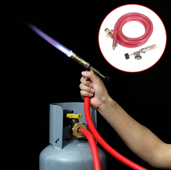 1PC Hot Gas Self Ignition Plumbing Turbo Torch With Hose Solder Propane Welding Kit
1PC Hot Gas Self Ignition Plumbing Turbo Torch With Hose Solder Propane Welding Kit