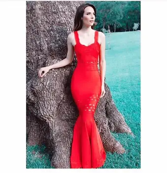 Top Quality Women Luxury Sexy Ruffle Maxi Long Bandage Dress 2017 Knitted Elegant Designer Party Dress 
Top Quality Women Luxury Sexy Ruffle Maxi Long Bandage Dress 2017 Knitted Elegant Designer Party Dress