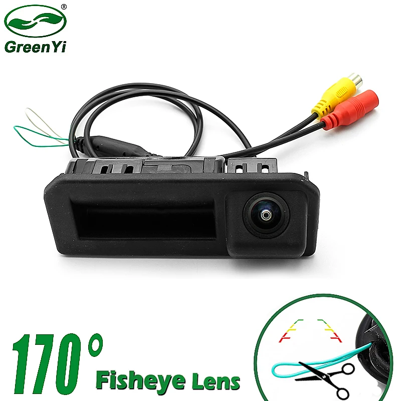 170 Degree Fisheye Lens Car Rear View Reverse Backup Trunk Handle Camera For Audi Q2 Q5 A5 VW Skoda Kodiaq Cayenne 2017 2018
170 Degree Fisheye Lens Car Rear View Reverse Backup Trunk Handle Camera For Audi Q2 Q5 A5 VW Skoda Kodiaq Cayenne 2017 2018