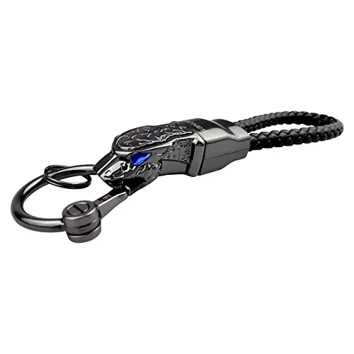 Men's KeyChain Car Leopard Head KeyRing Key Holder for Volkswagen Mercedes Benz Honda Nissan Mitsubishi Buick Dodge Key Chain
Men's KeyChain Car Leopard Head KeyRing Key Holder for Volkswagen Mercedes Benz Honda Nissan Mitsubishi Buick Dodge Key Chain
