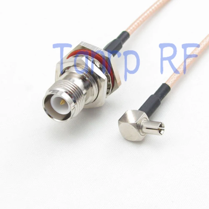 50CM Pigtail coaxial jumper cable RG316 extension cord 20in RP TNC female jack to TS9 male right angle RF adapter connector
50CM Pigtail coaxial jumper cable RG316 extension cord 20in RP TNC female jack to TS9 male right angle RF adapter connector