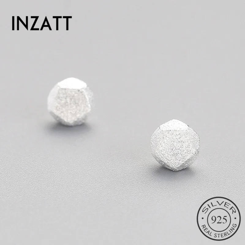 INZATT Punk Scrub Geometric Stud Earrings Real 925 Sterling Silver Men Earrings Minimalist Fine Jewelry Fashion Accessories Gift
INZATT Punk Scrub Geometric Stud Earrings Real 925 Sterling Silver Men Earrings Minimalist Fine Jewelry Fashion Accessories Gift