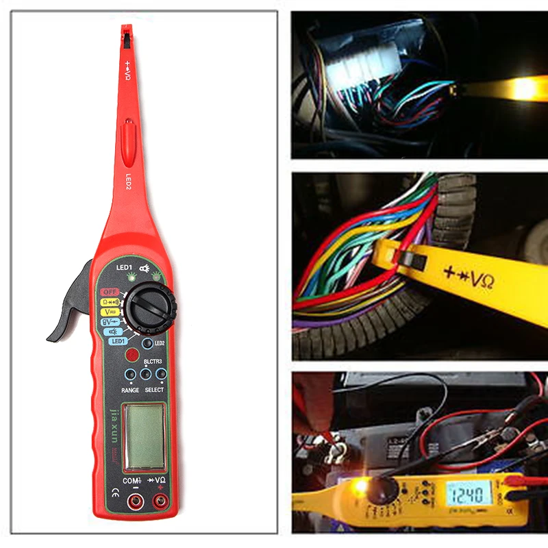 Multi-function Auto Circuit Tester With/Without Screen Car Repair Automotive Electrical Multimeter Diagnostic Tool
Multi-function Auto Circuit Tester With/Without Screen Car Repair Automotive Electrical Multimeter Diagnostic Tool