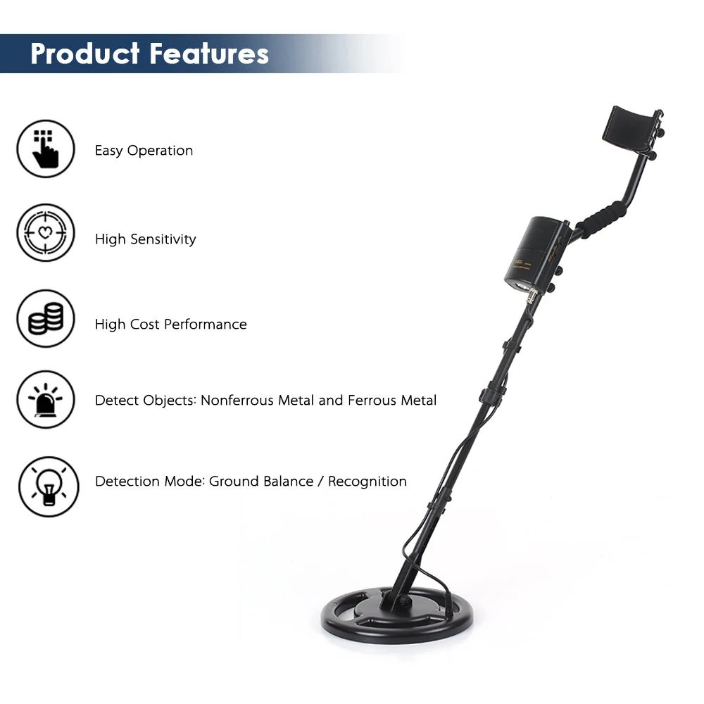 Metal Detector UnderGround depth1.5m Scanner Finder 1200mA li-Battery Scanning Tool for Gold Digger Treasure Seeking Hunter
Metal Detector UnderGround depth1.5m Scanner Finder 1200mA li-Battery Scanning Tool for Gold Digger Treasure Seeking Hunter
