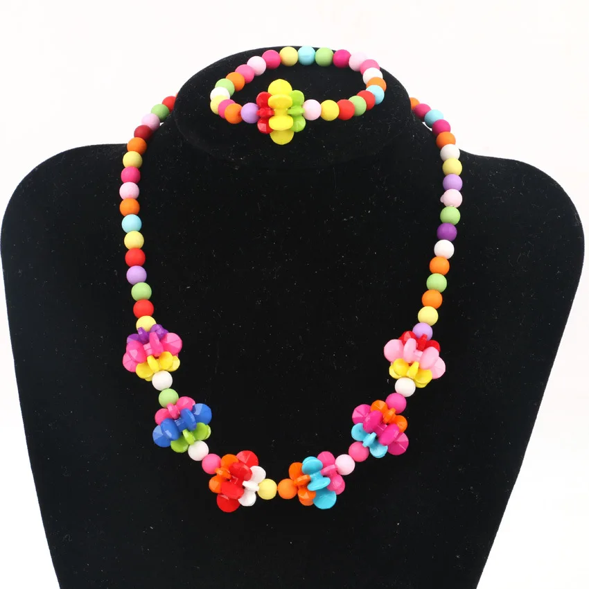 Creative Kids Jewelry Accessories Lanterns Colored Beaded Bracelet Necklace Set for Girls Children XL-20
Creative Kids Jewelry Accessories Lanterns Colored Beaded Bracelet Necklace Set for Girls Children XL-20