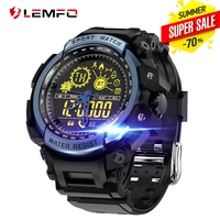 LEMFO LF21 Smart Watch Waterproof 50 Meter Sport Ultra-long Standby Pedometer Smartwatch Men Wearable Devices For IOS Android image
