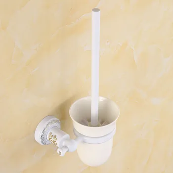 AUSWIND Modern Style Write Copper Toilet Brush Holders With Ceramic Cup Household Products Wall Mount Bathroom Accessories By10
AUSWIND Modern Style Write Copper Toilet Brush Holders With Ceramic Cup Household Products Wall Mount Bathroom Accessories By10